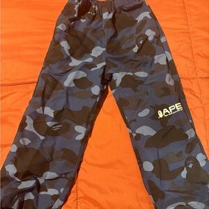 Ape Kids' Camouflage Joggers - Navy and Black